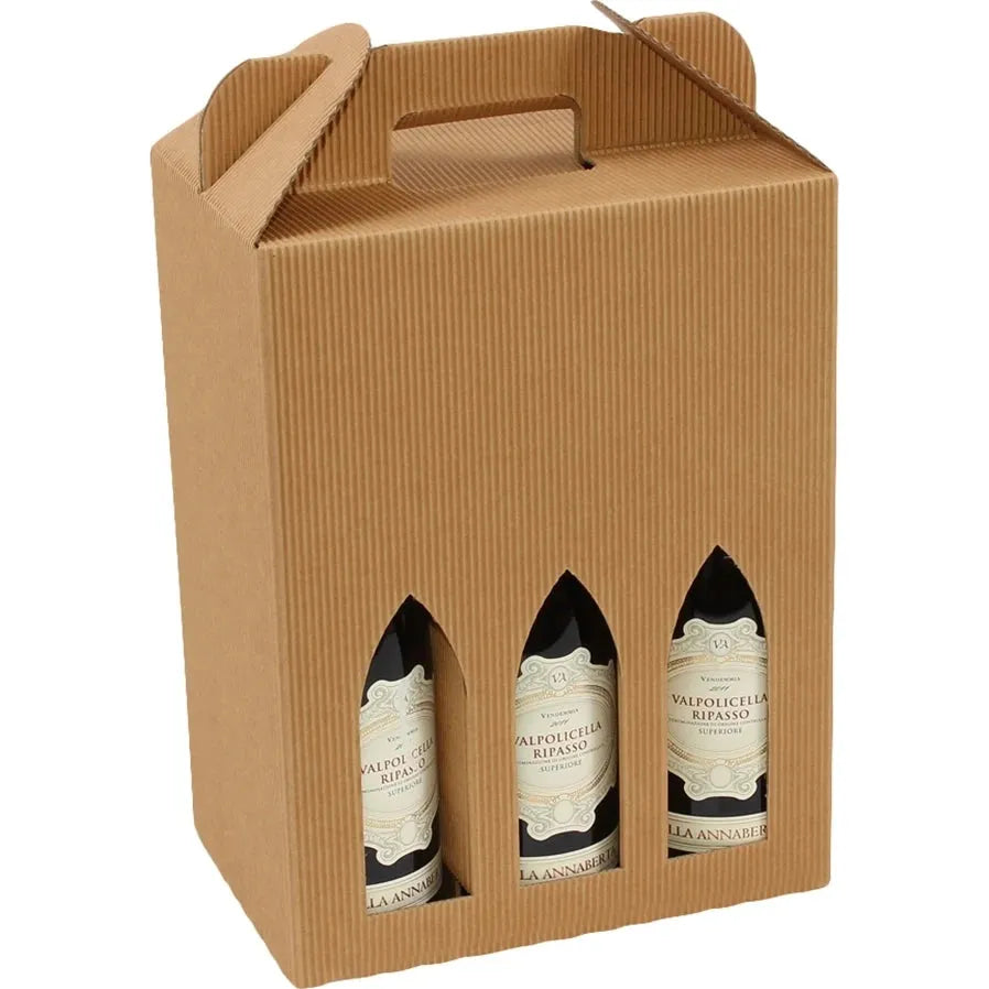 Vinæske til 6 flasker vin