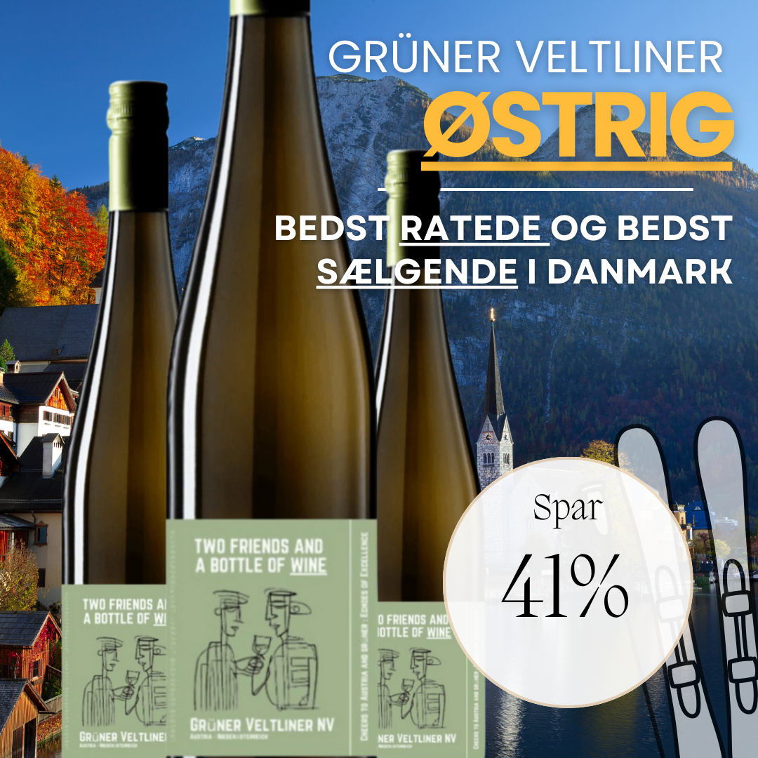 Two Friends and a Bottle of Wine Grüner Veltliner NV