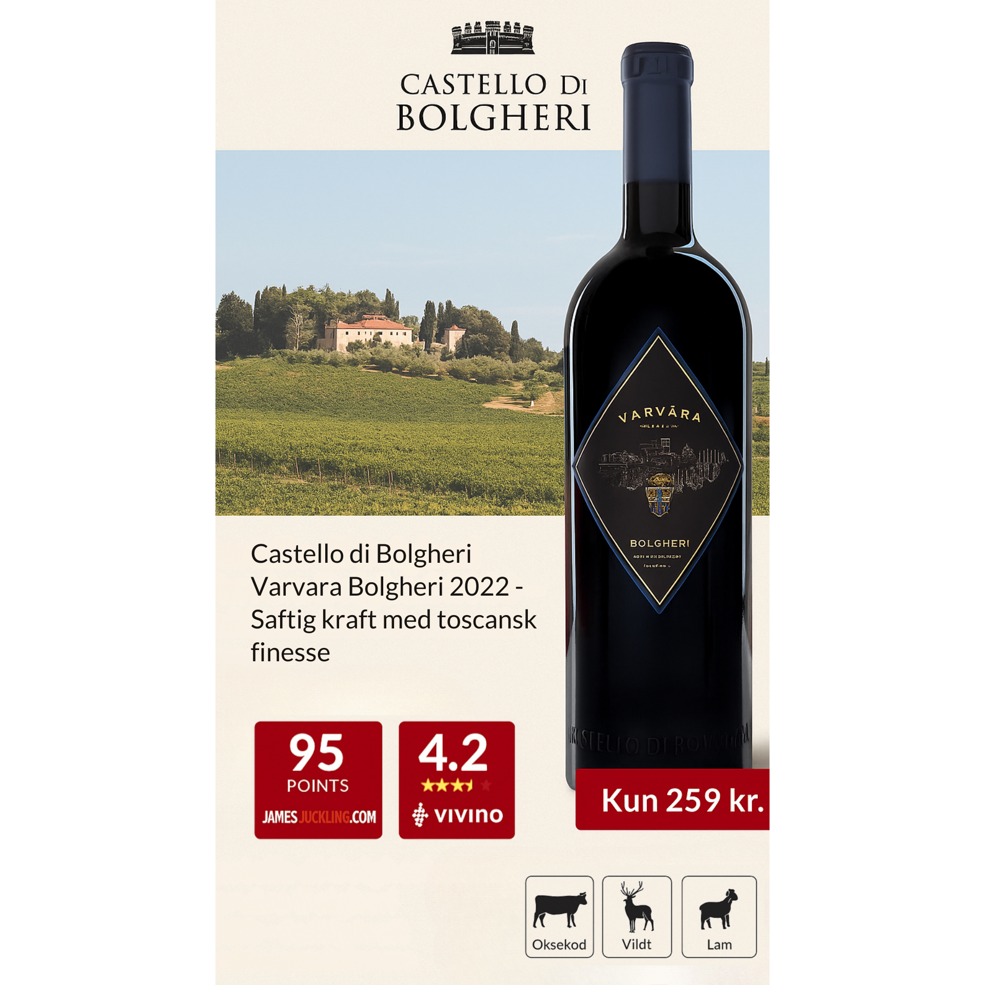 Castello di Bolgheri Varvàra Bolgheri 2022