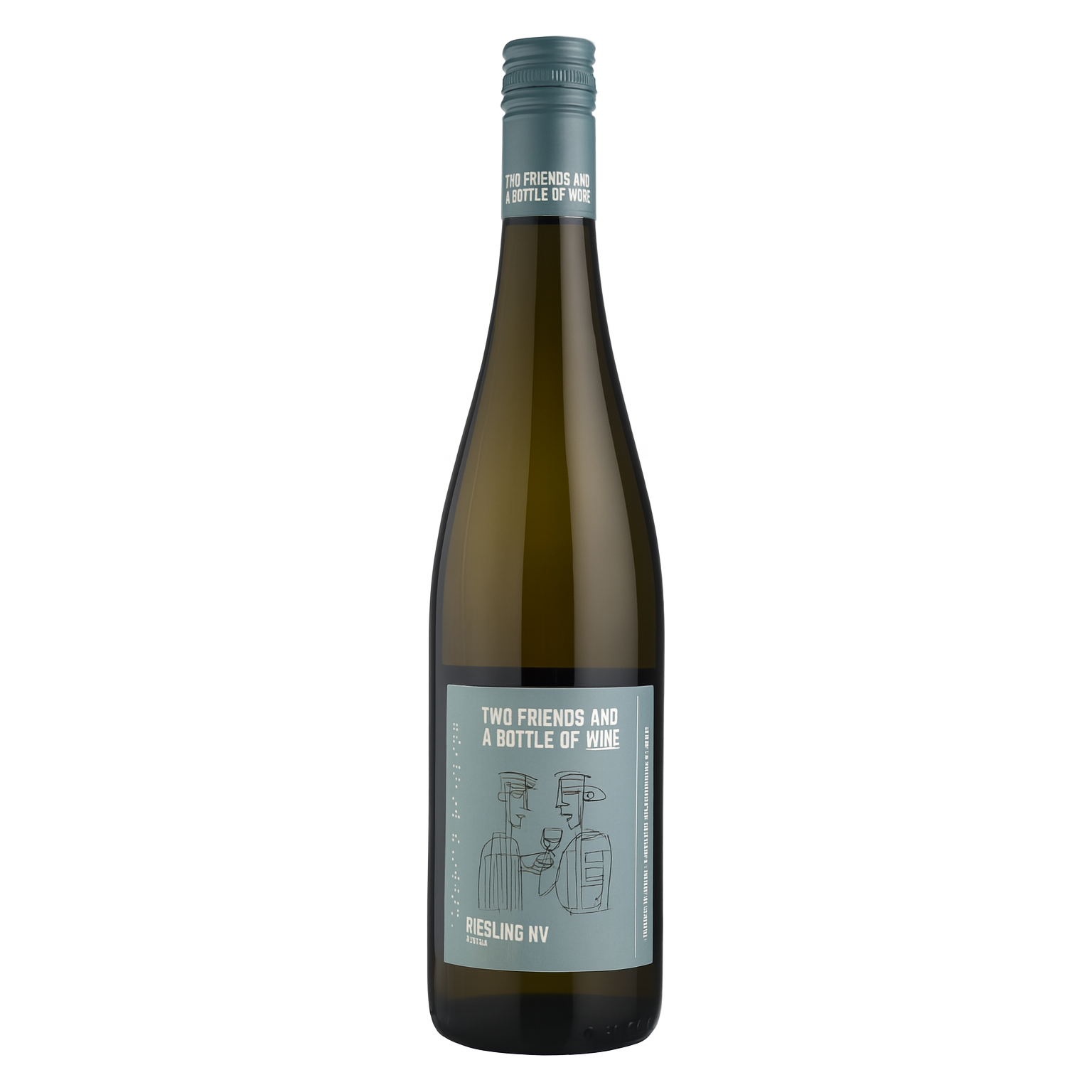 Two Friends and a Bottle of Wine - Riesling