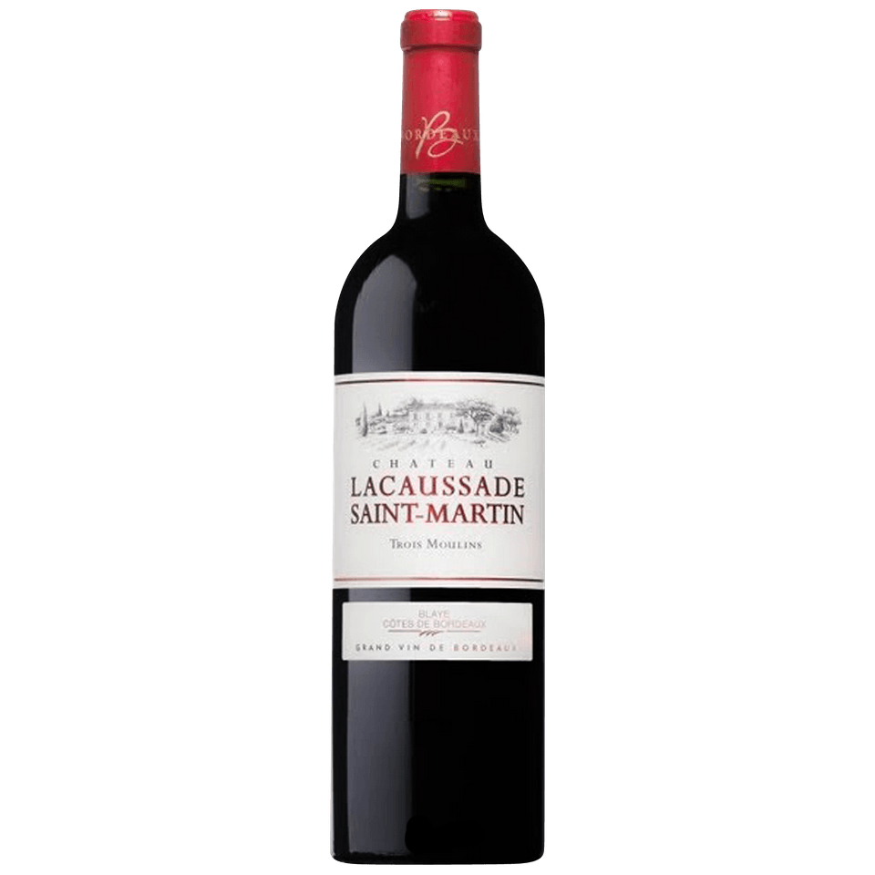 Château Lacaussade Saint Martin Trois Moulins Blaye Côtes de Bordeaux Rouge 2020